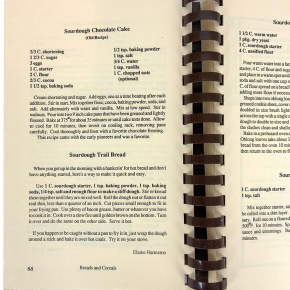 Cookin With Home Storage By Vicki Tate Revised Ed Spiral Bound Cookbook 1993 - Picture 7 of 12